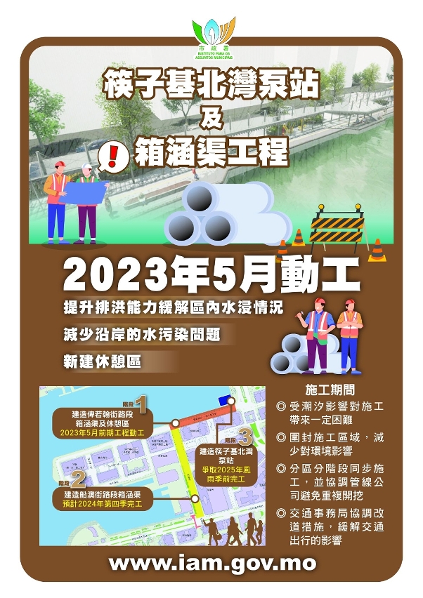 筷子基北灣泵站及箱涵渠工程