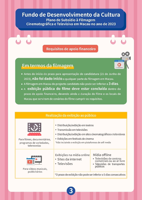 “plano de subsídio à filmagem cinematográfica e televisiva em macau” (3)