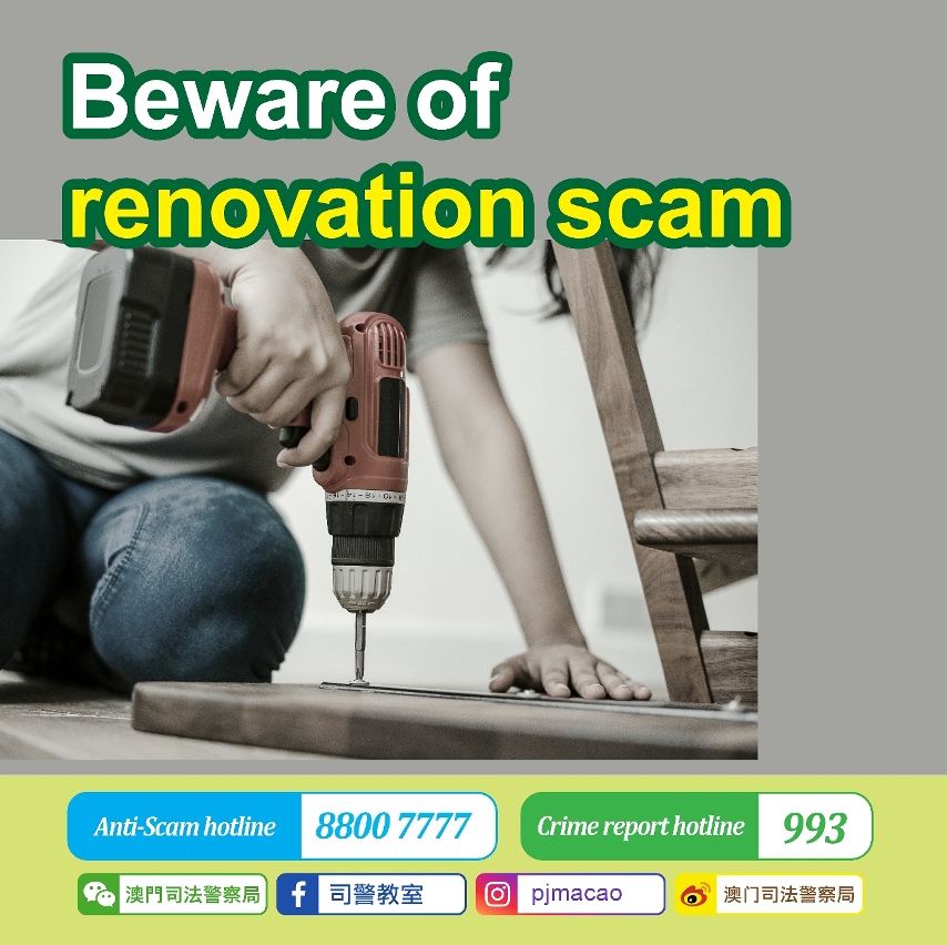 Beware of renovation scam