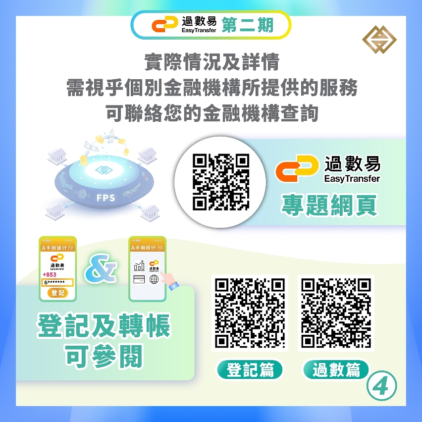 過數易第二期服務升級於9月25日推出