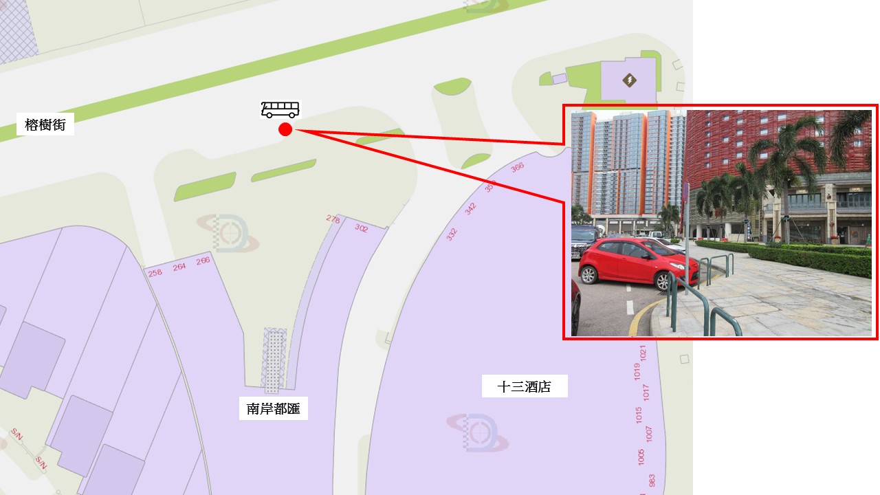捐血車停泊點示意圖2