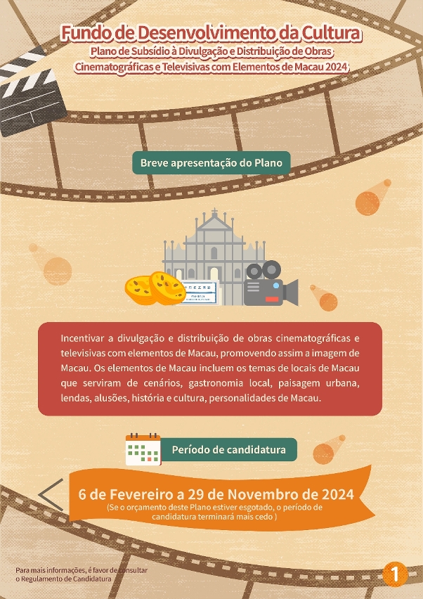 plano de subsídio à divulgação e distribuição de obras cinematográficas e televisivas com elementos de macau (1)