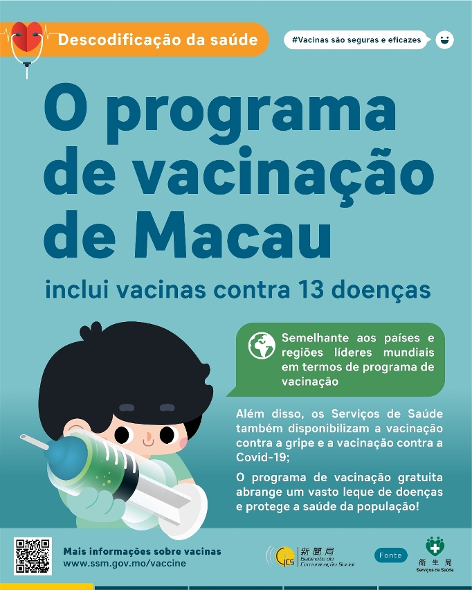 O programa de vacinação de Macau 1