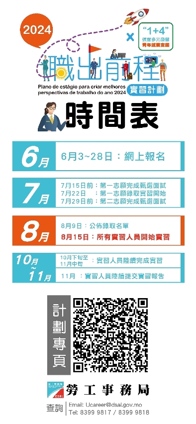 計劃時間表