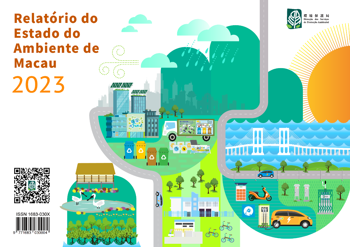 o “relatório do estado do ambiente de macau 2023” já foi publicado