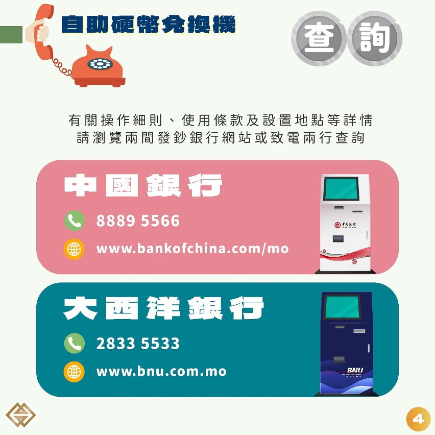 自助硬幣兌換機增設“過數易”轉帳功能