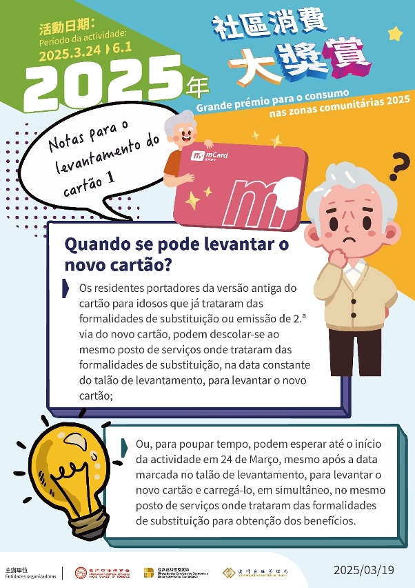 Infografia: Notas para levantamento do cartão 1