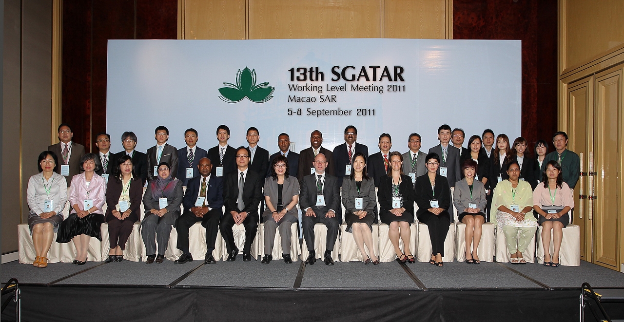 Reuniões a nível de trabalho da organização SGATAR «The Study Group on Asian Tax Administration and Research» estreadas na Região Administrativa Especial de Macau