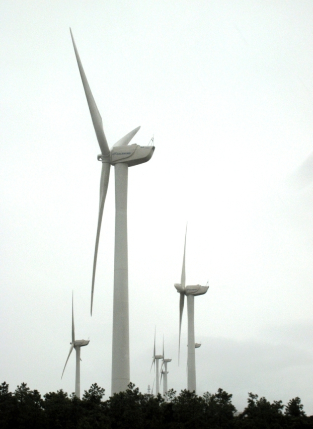 珠海橫琴島風電設施