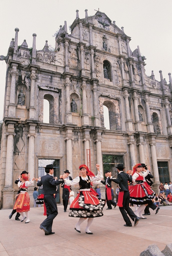 大三巴葡萄牙土風舞表演