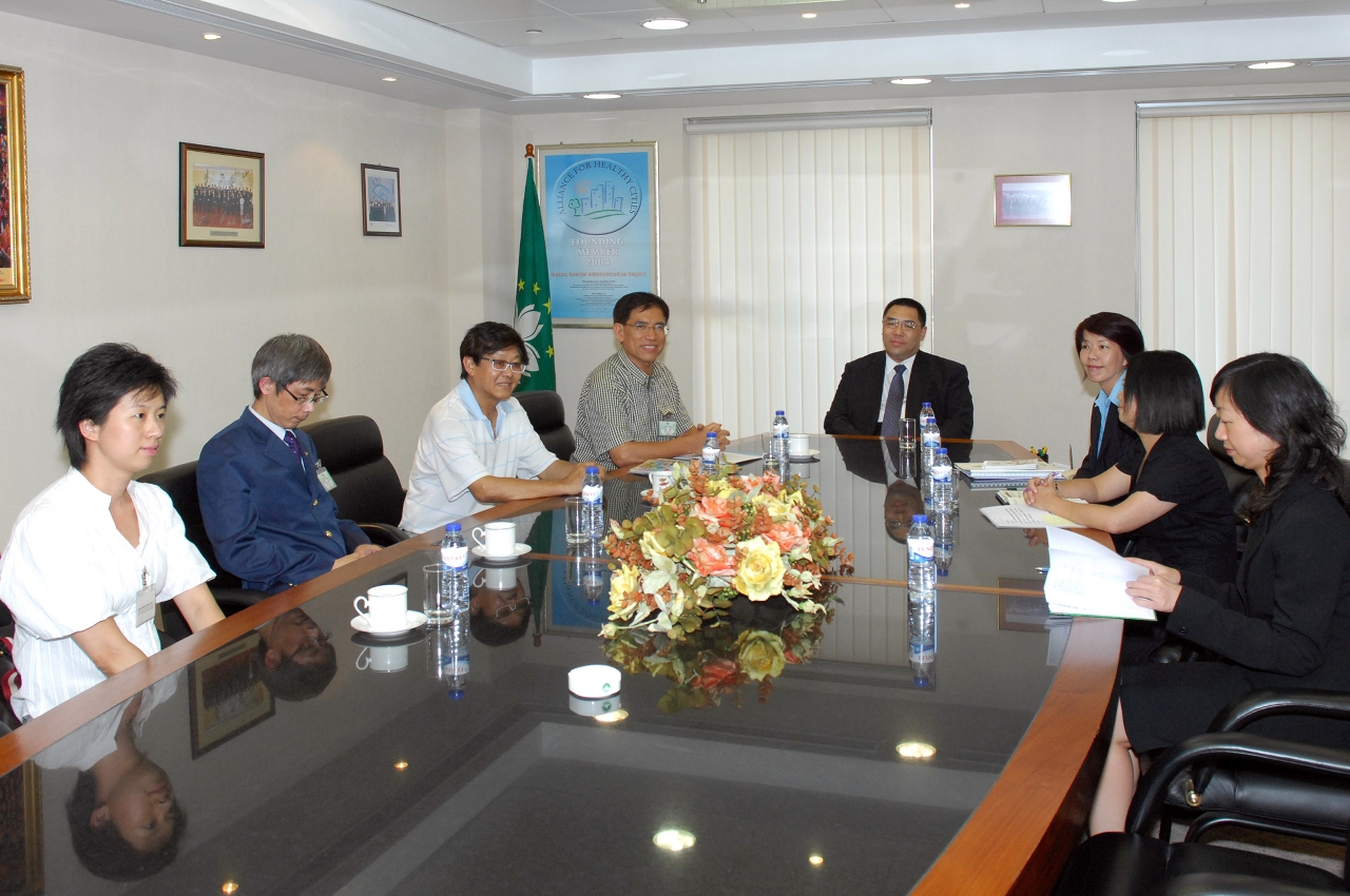 社會文化司司長崔世安會晤四個關注澳門世遺團體