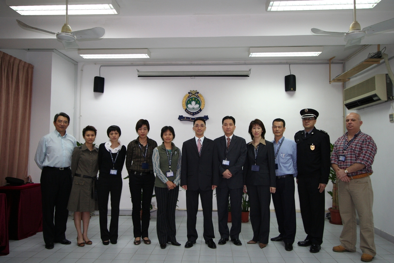 澳門監獄舉行就職儀式