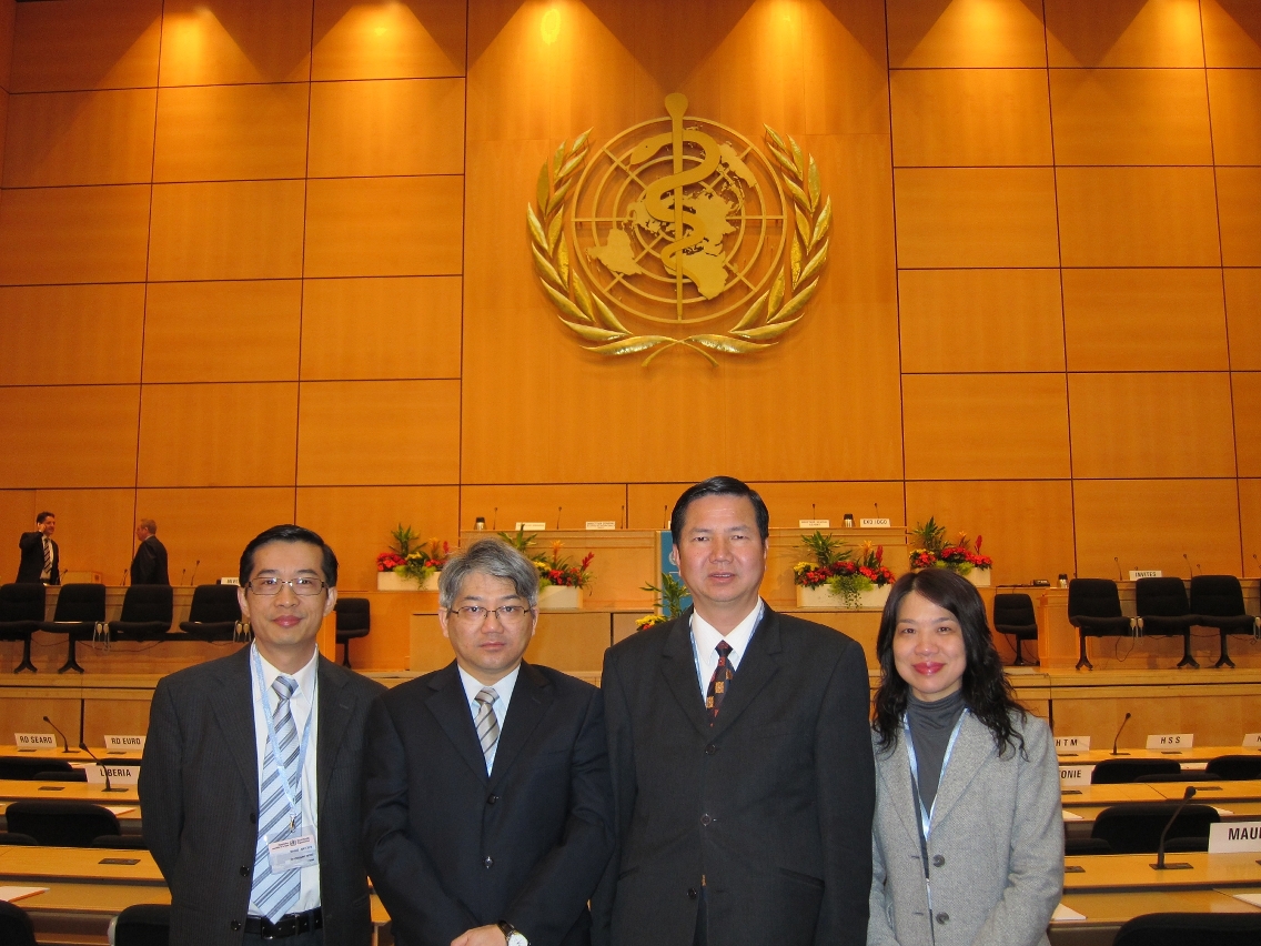 Representantes de Macau que participaram na 63ª. Assembleia Mundial de Saúde