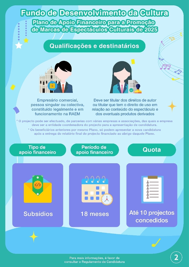 plano de apoio financeiro para a promoção de marcas de espectáculos culturais de 2025 (2)