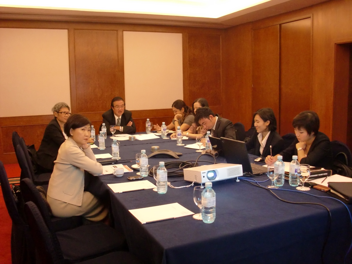 Internal meeting of Association of Convention and Visitor Bureaus