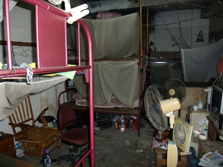 Seven bedspaces found in the premises