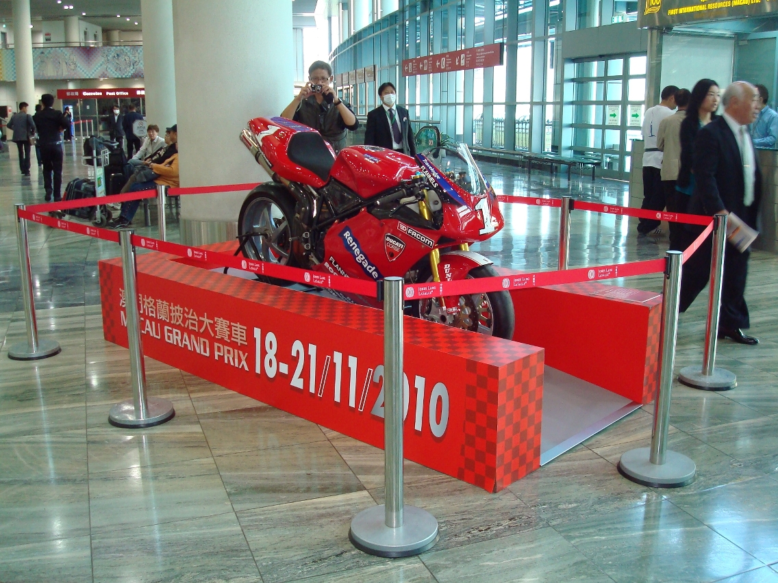 A mota de Rutter que venceu o GP de Motos de Macau em 2003