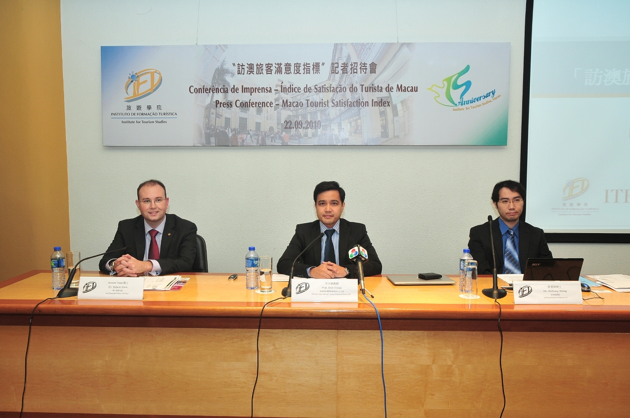 The Macao Tourist Satisfaction Index (MTSI) Press Conference