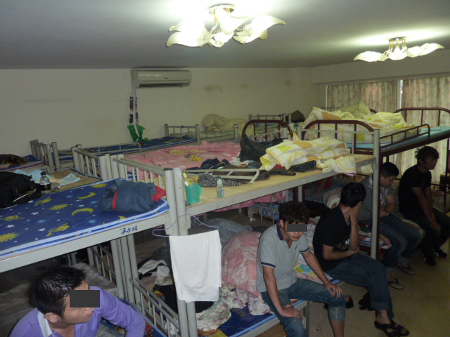 One premise houses 40 bedspaces