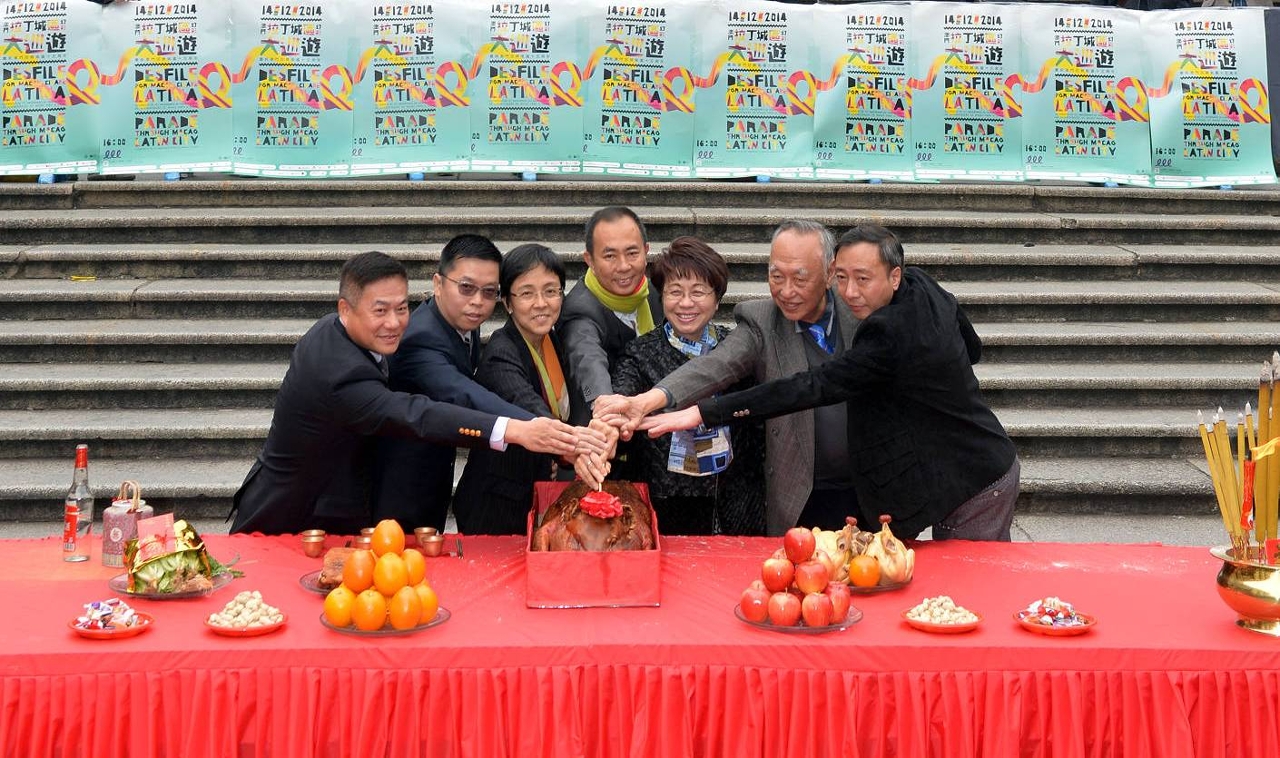 IC organiza cerimónia de bênção pedindo pelo sucesso do Desfile por Macau