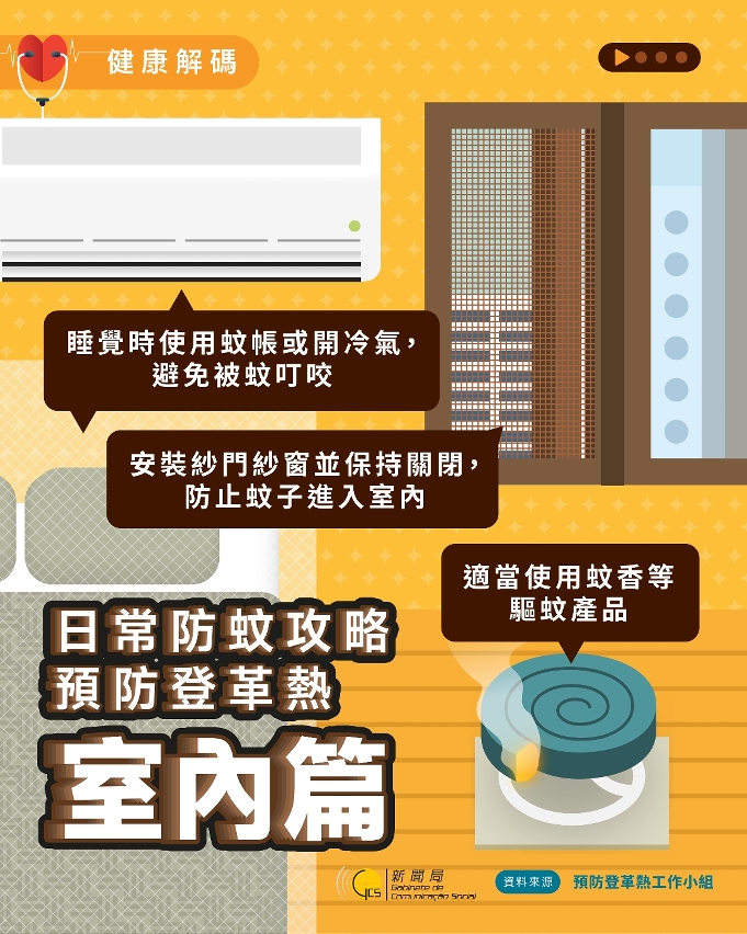 日常防蚊攻略 預防登革熱(1)