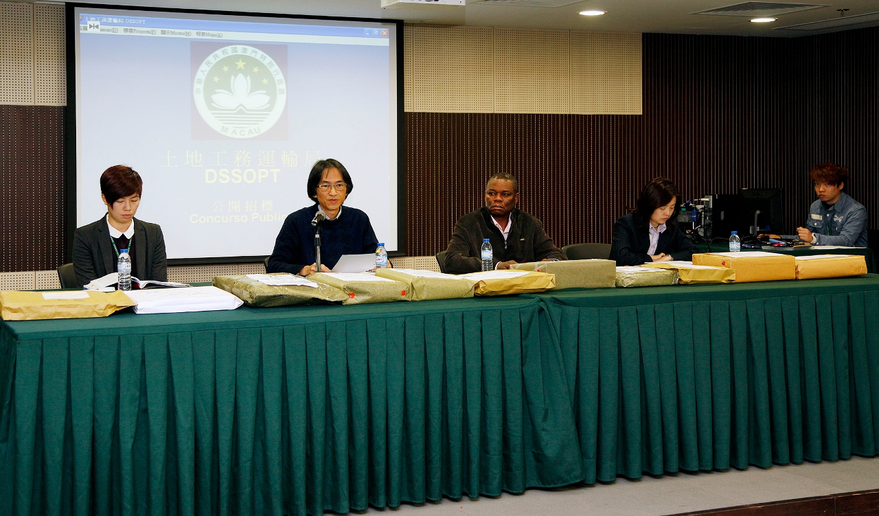 Teve hoje lugar à abertura das propostas do concurso público para a obrade remodelação das instalações da DSSOPT.