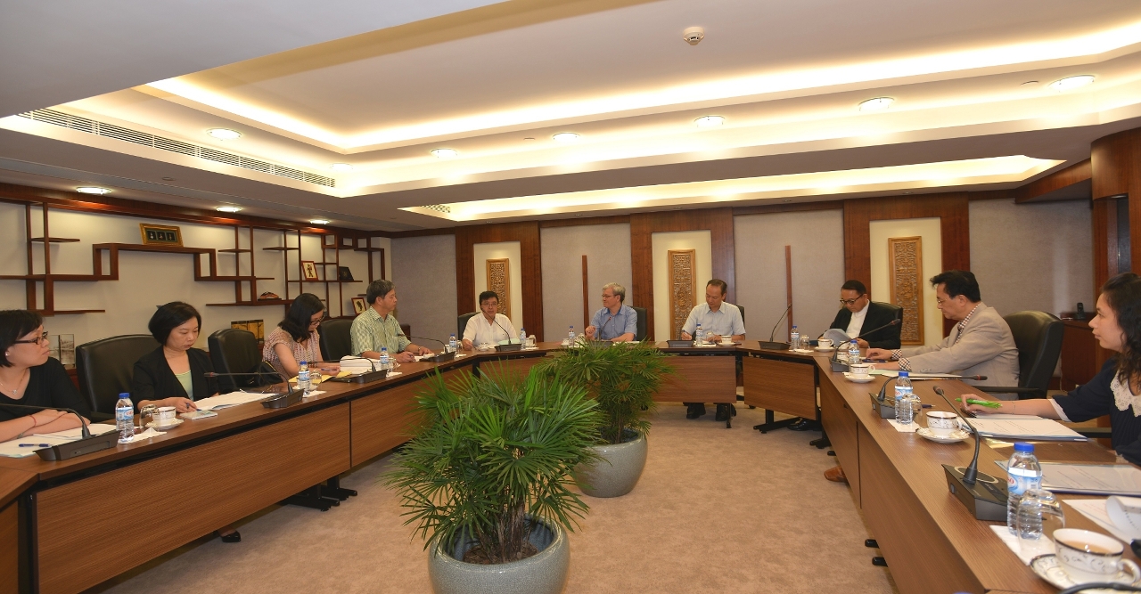 Reunião do subgrupo do “Programa de incentivo para quadros técnico-profissionais”.