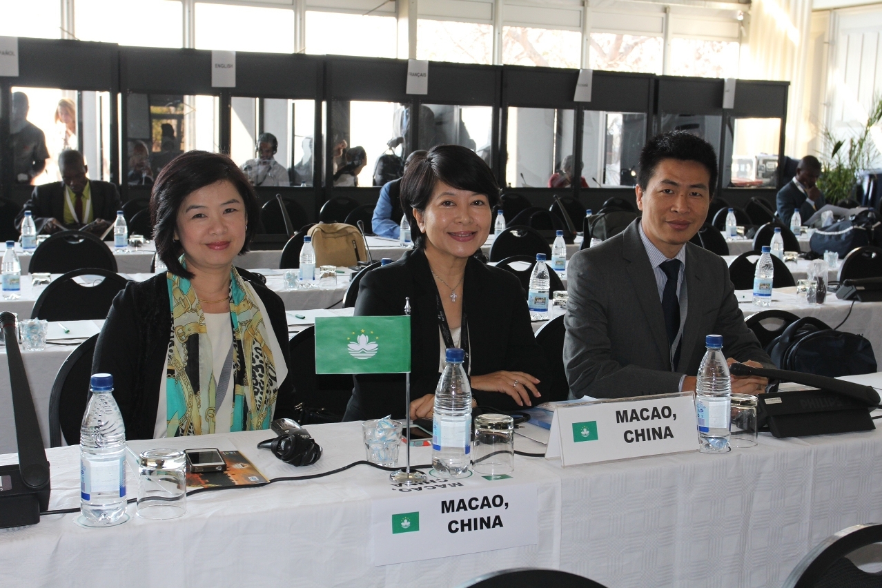 Delegação de Macau participa na 20ª Assembleia-geral da OMT