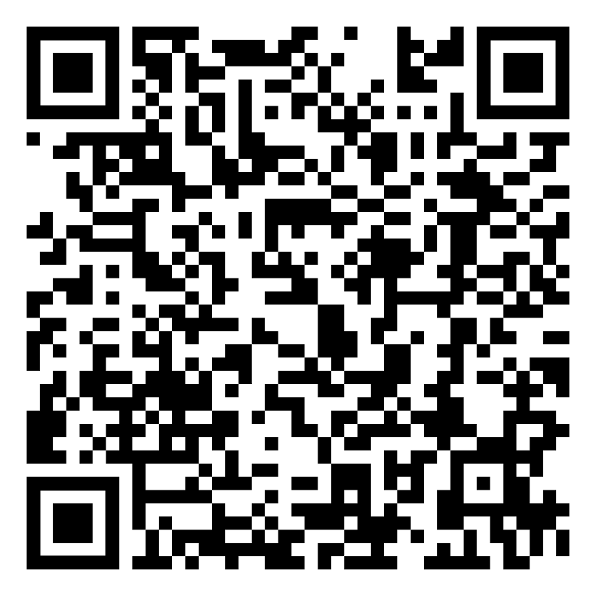 código qr da página electrónica exclusiva do serviço de “matrícula de veículos online”