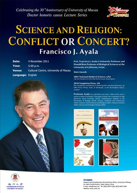 UM holds the Doctor honoris causa Lecture Series, which is part of of UM’s 30th Anniversary Lecture Series