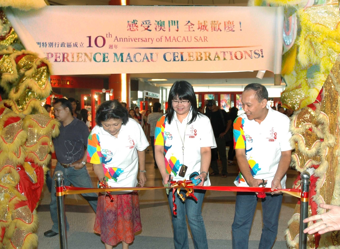 Representatives of MGTO at the ribbon cutting ceremony