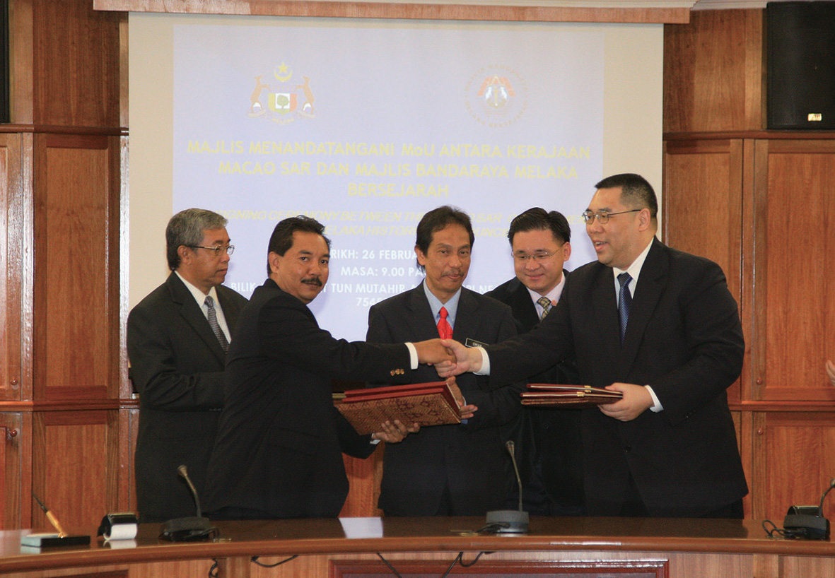 Macau and Malacca sign MOU to establish “Macao Gallery”