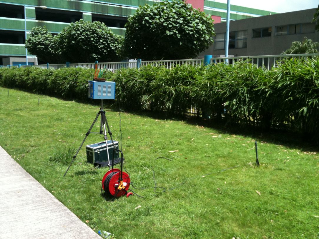 A DSPA solicitou a uma entidade independente (terceira) para efectuar a análise com vista a assegurar a qualidade do ar na zona junto à ETAR.