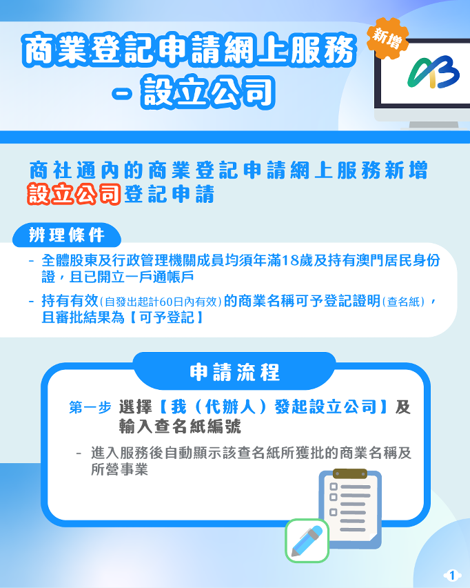 【图文包】商业登记申请网上服务—设立公司_2
