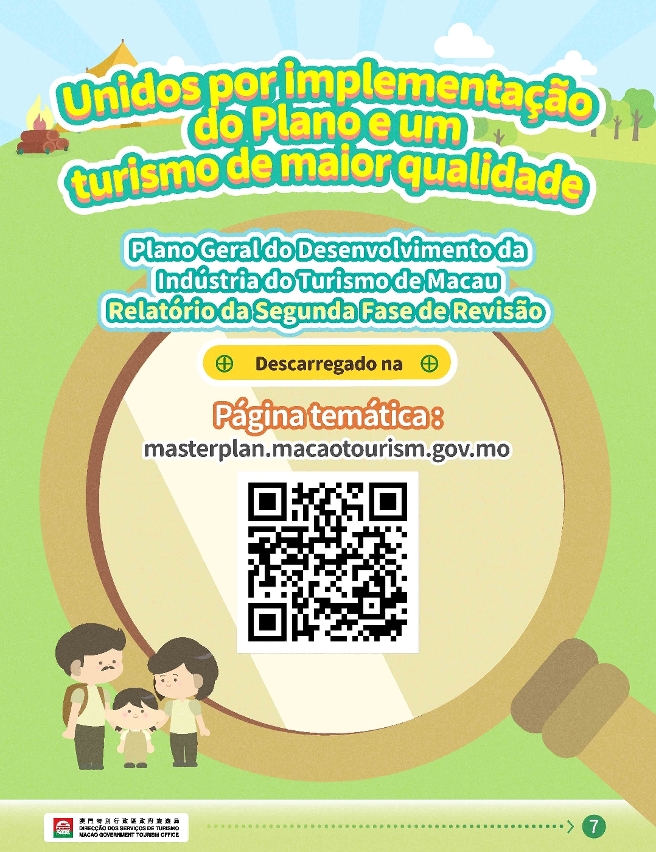 Infografias dos resultados da segunda fase de revisão do Plano Geral do Desenvolvimento da Indústria do Turismo de Macau
