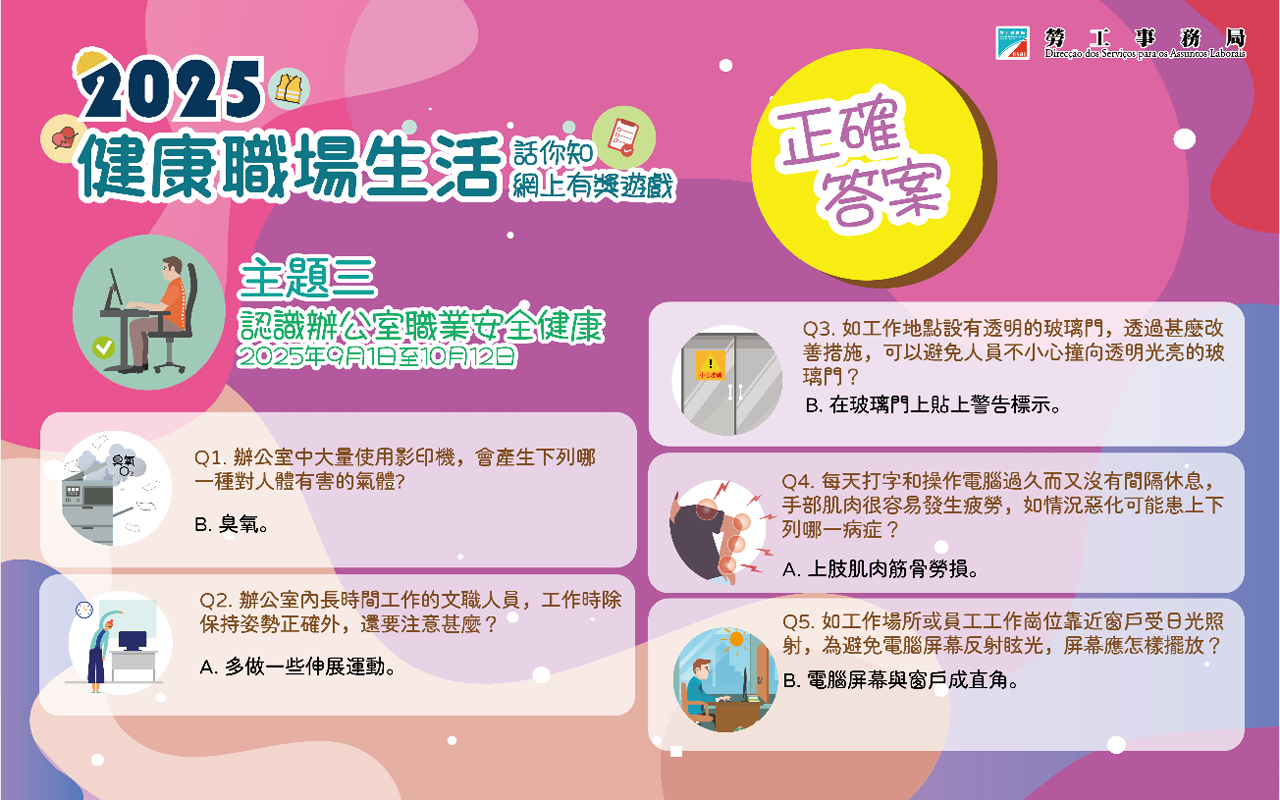 遊戲正確答案