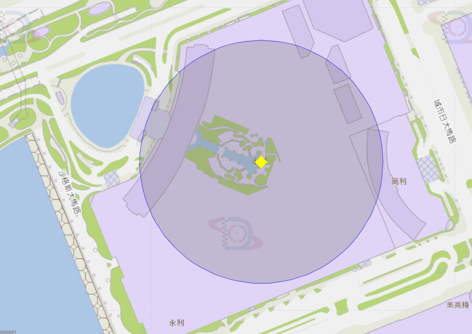 3. 永利澳门附近风险区域100米半径范围
