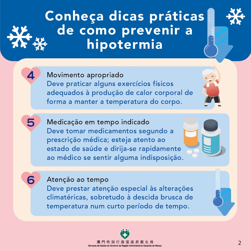 Dicas para prevenir a hipotermia