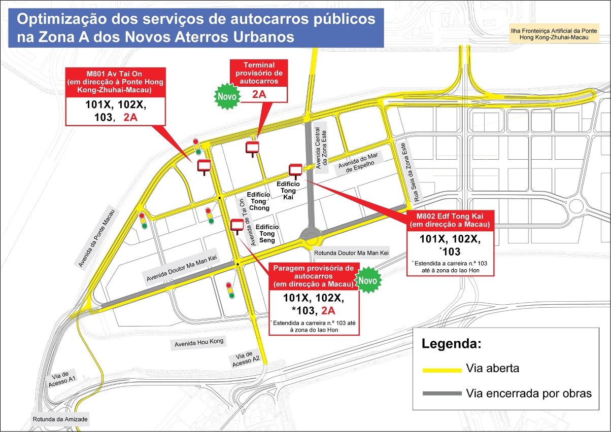 Optimização dos serviços de autocarros públicos na Zona A dos Novos Aterros Urbanos