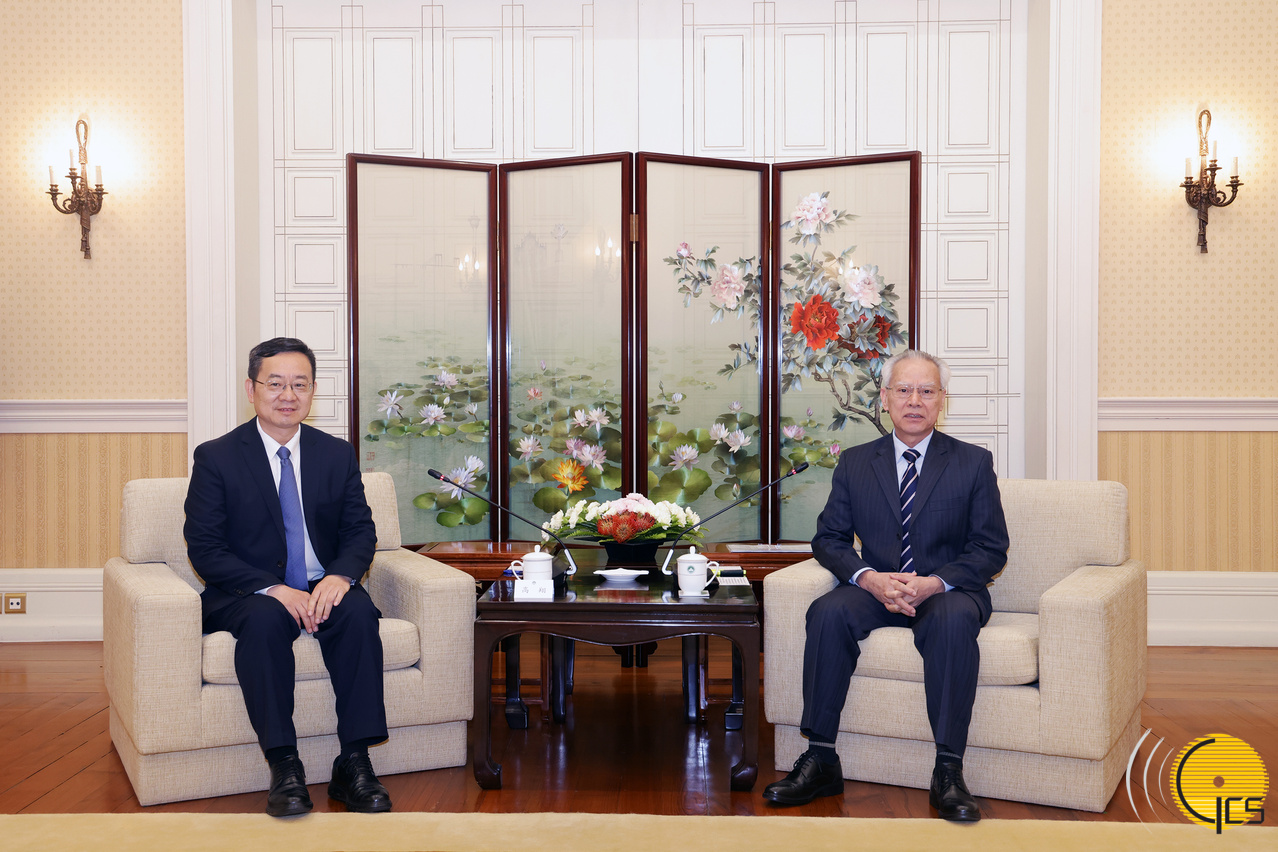 行政長官岑浩輝會見中國社會科學院院長、黨組書記，中國歷史研究院院長、黨委書記高翔。