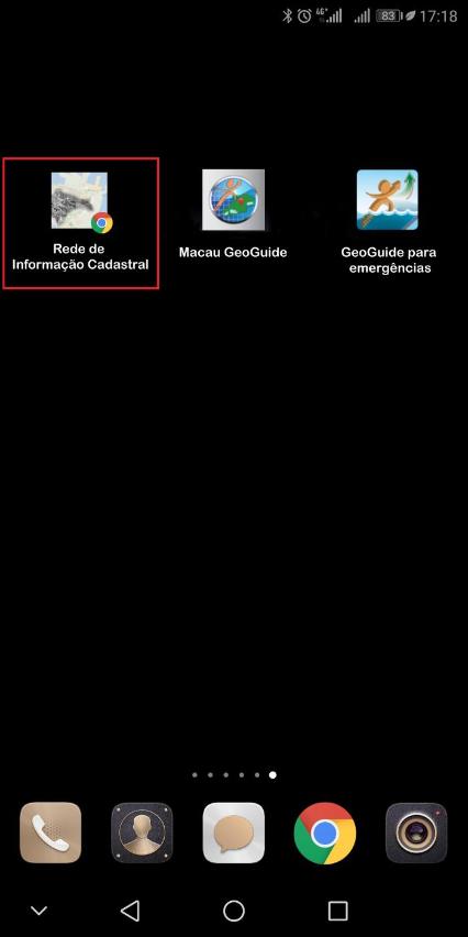 Aplicação móvel da “Rede de Informação Cadastral”