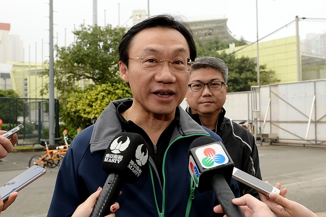 社會文化司司長譚俊榮接受訪問