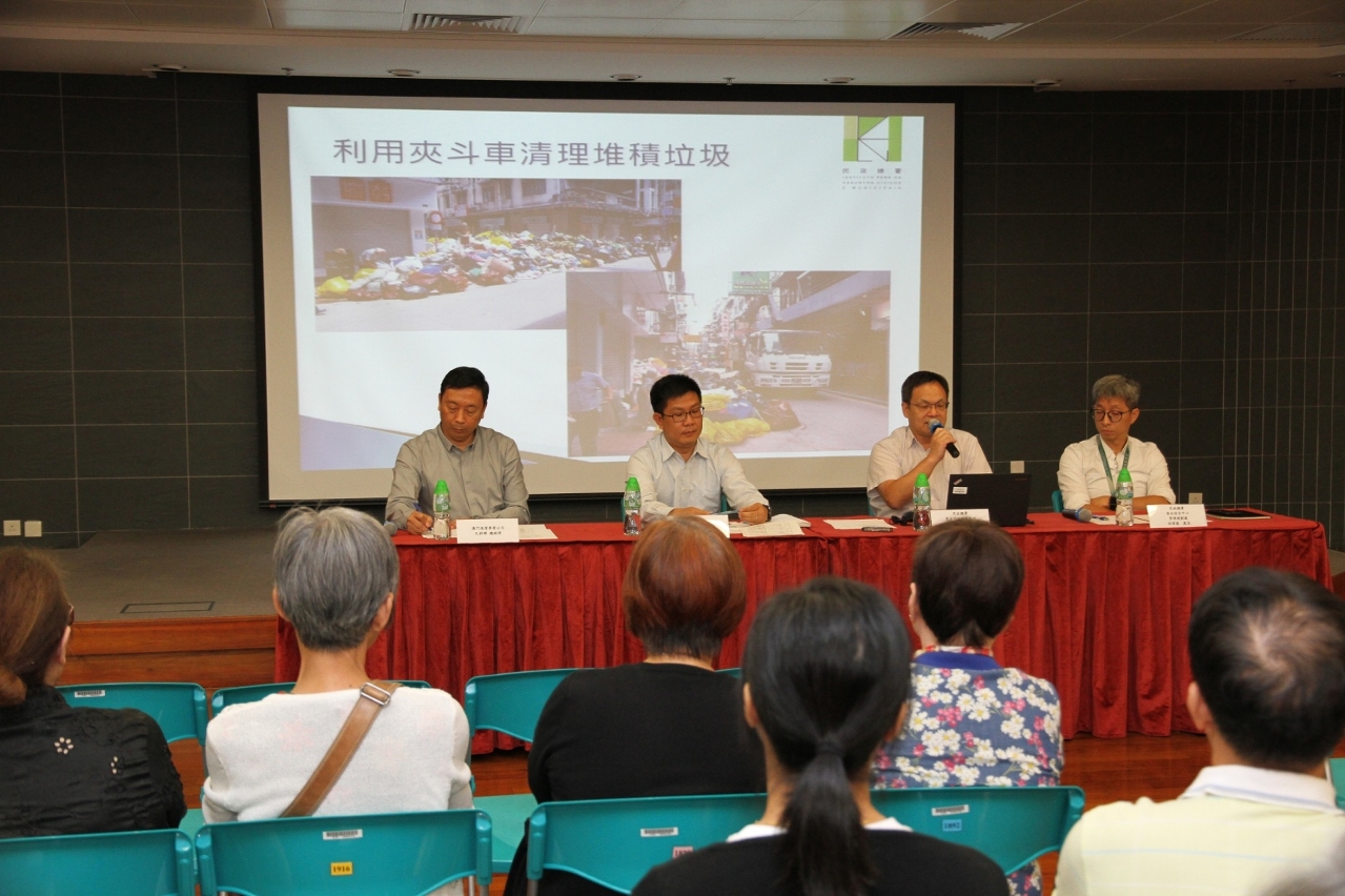 民署與坊會代表舉行座談會，商議災後清理協作機制