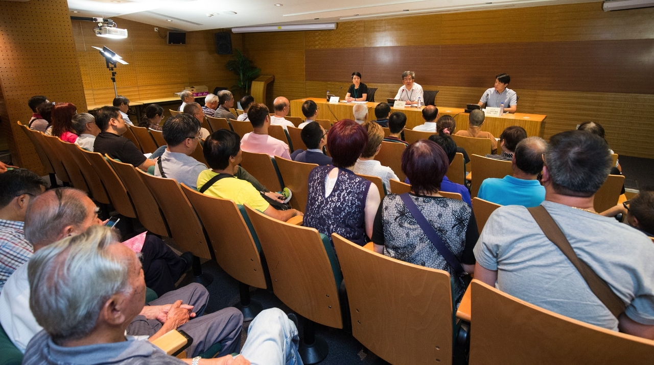 IC recolhe opiniões de responsáveis de templos e igrejas e implementa conjuntamente os trabalhos de socorro após o tufão