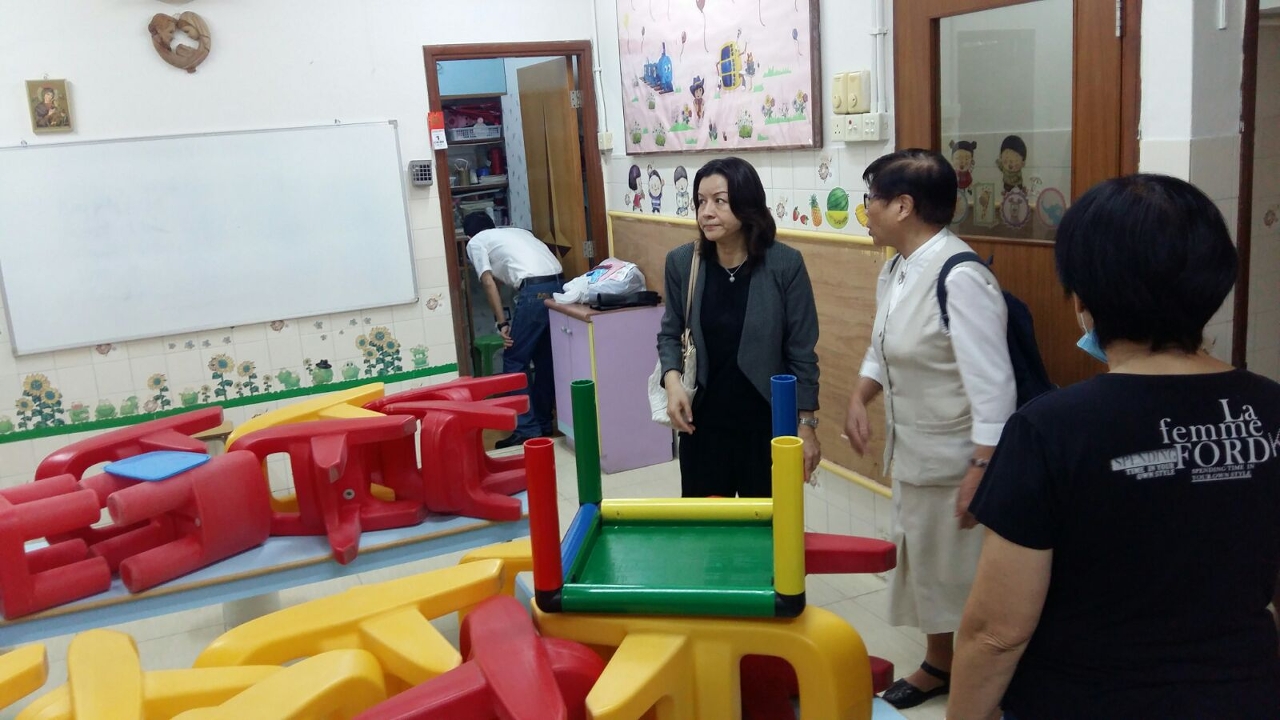 黃艷梅局長到訪教宗若望廿三世托兒所