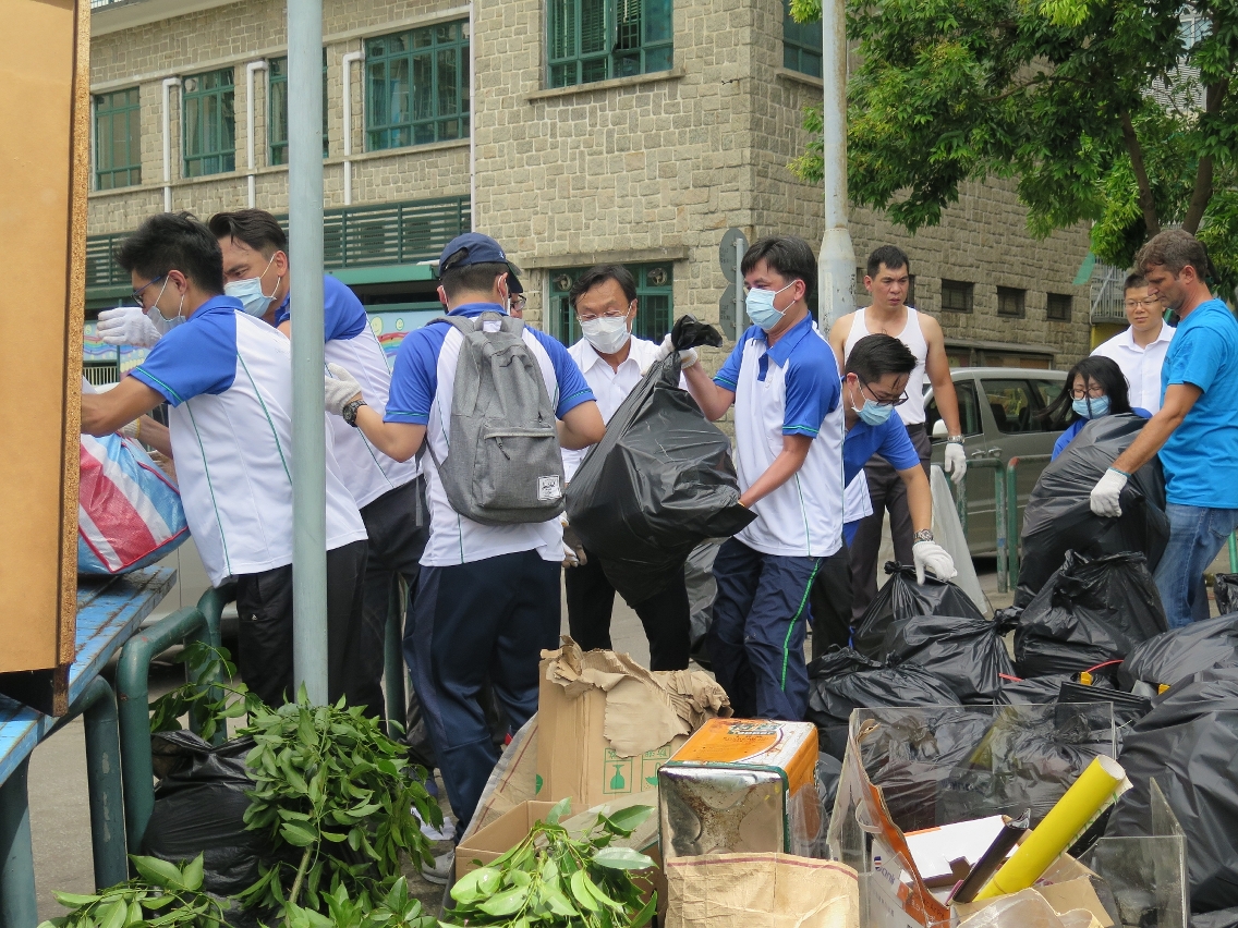 譚俊榮司長希望與各界一同攜手合作，儘快恢復社會秩序