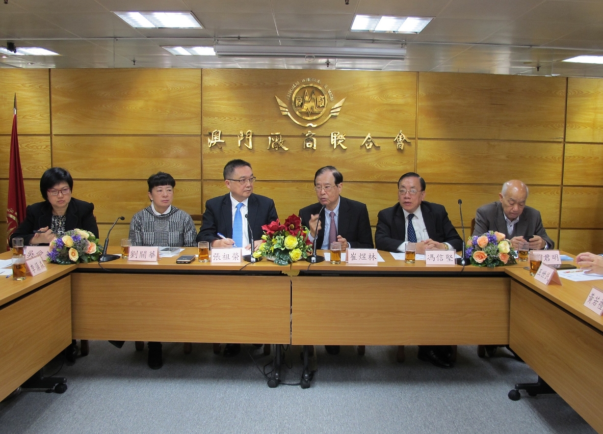 O Presidente da AIM, Sr. António Chui Yuk Lum frisou que a Semana Dinâmica de Macau ajuda a criar oportunidades de contacto para as empresas