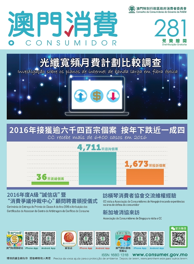 Consumer Council published issue no 281 Consumer Report
