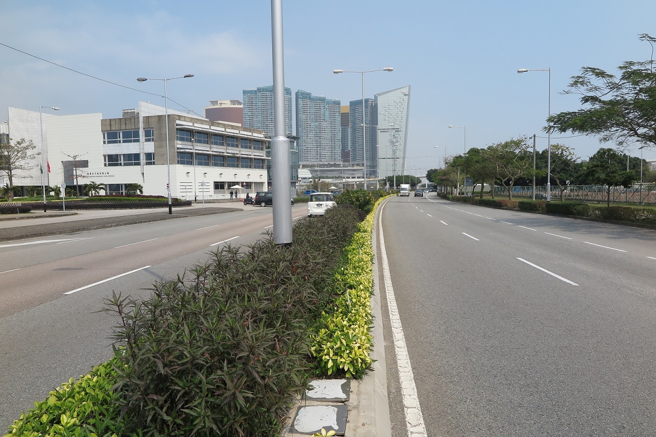 重鋪部份孫逸仙大馬路瀝青路面工程