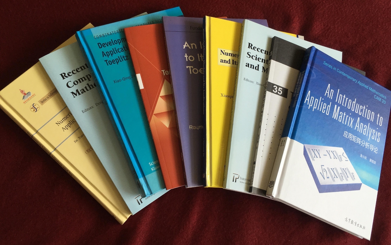 Books written by Prof Jin